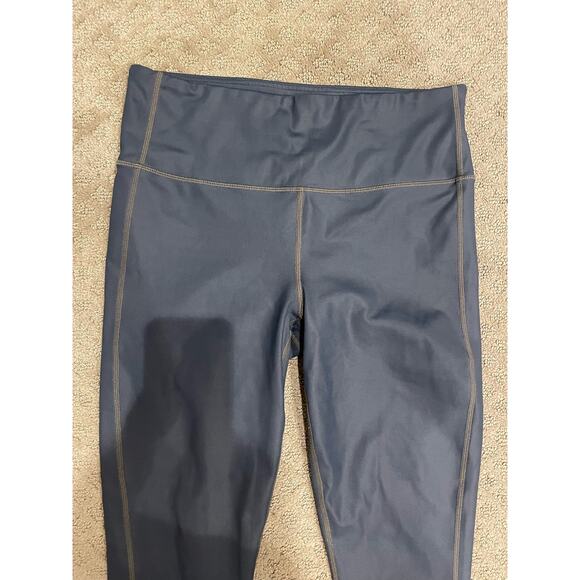 Athleta High-Rise Shine Chaturanga Leggings, size medium - Picture 1 of 6